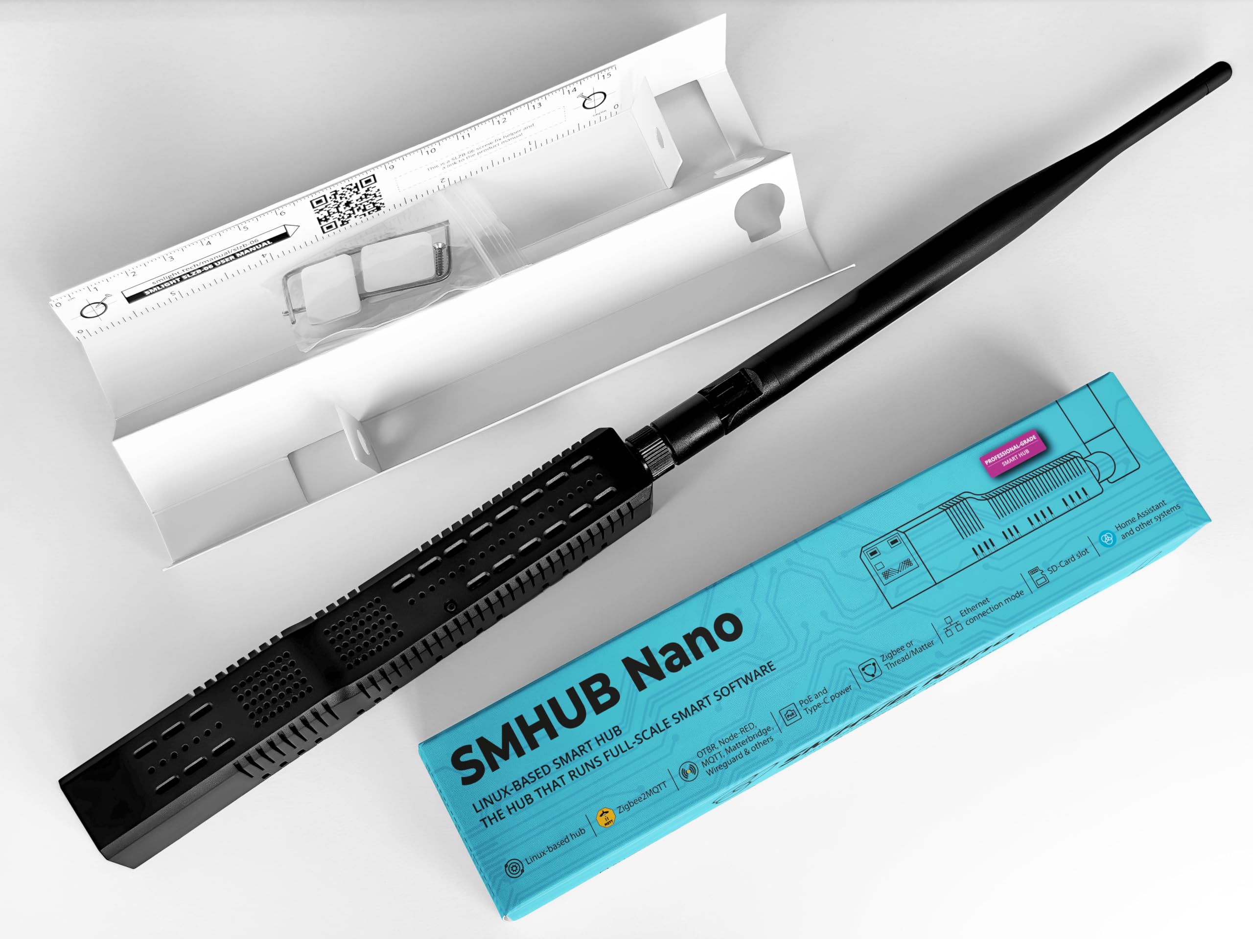 SMHUB Nano MG24 Intelligent Compact Multiprotokoll Smart Home Hub basierend auf Linux mit Automatisierungen (SMHUB Nano MG24)