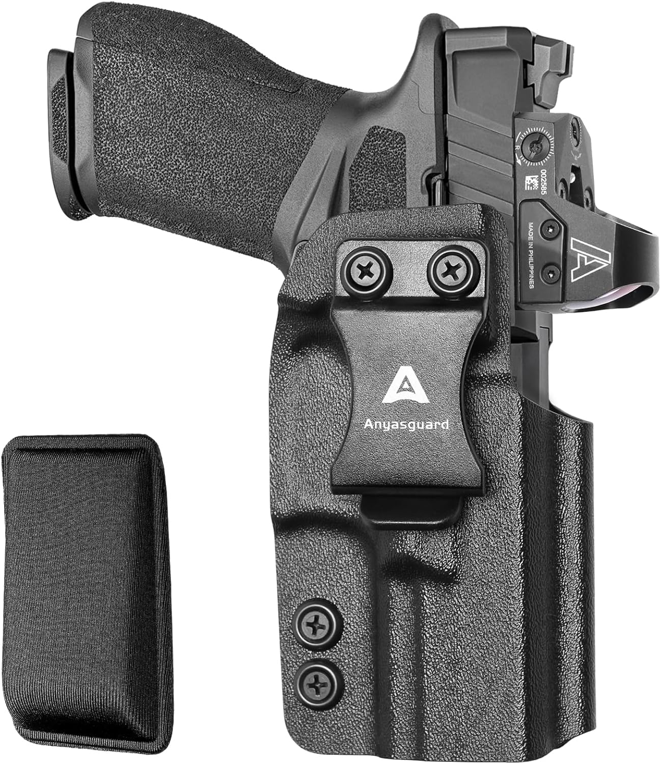 IWB Kydex Holster for Springfield Echelon 4.0C & 4.0FC – Includes A Holster Wedge, Slim & Secure Fit, Optics Ready, Appendex Concealed Carry, Right Hand Draw, Adjustable Retention & Cant