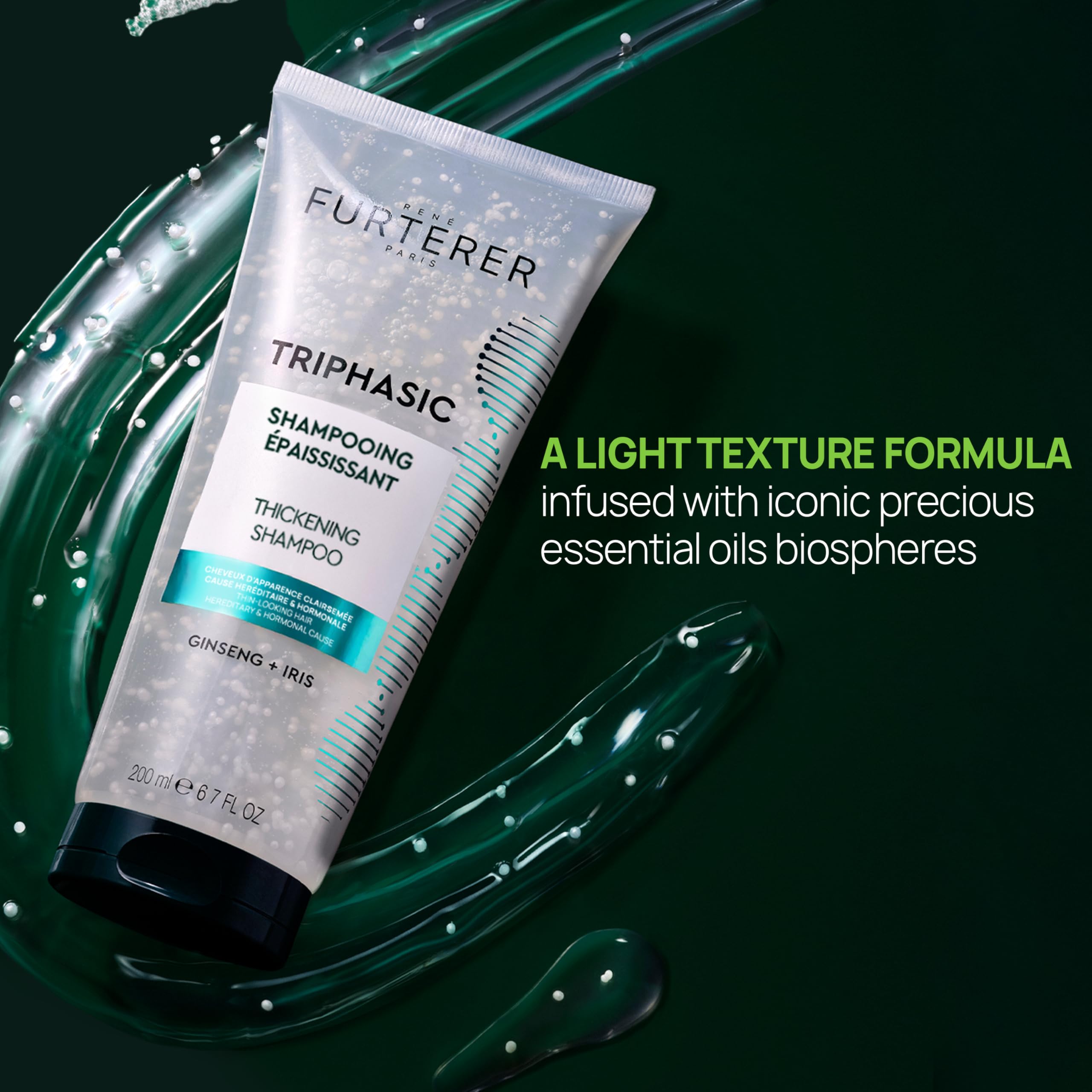 René Furterer Triphasic Thickening Shampoo, Pro-Density Complement