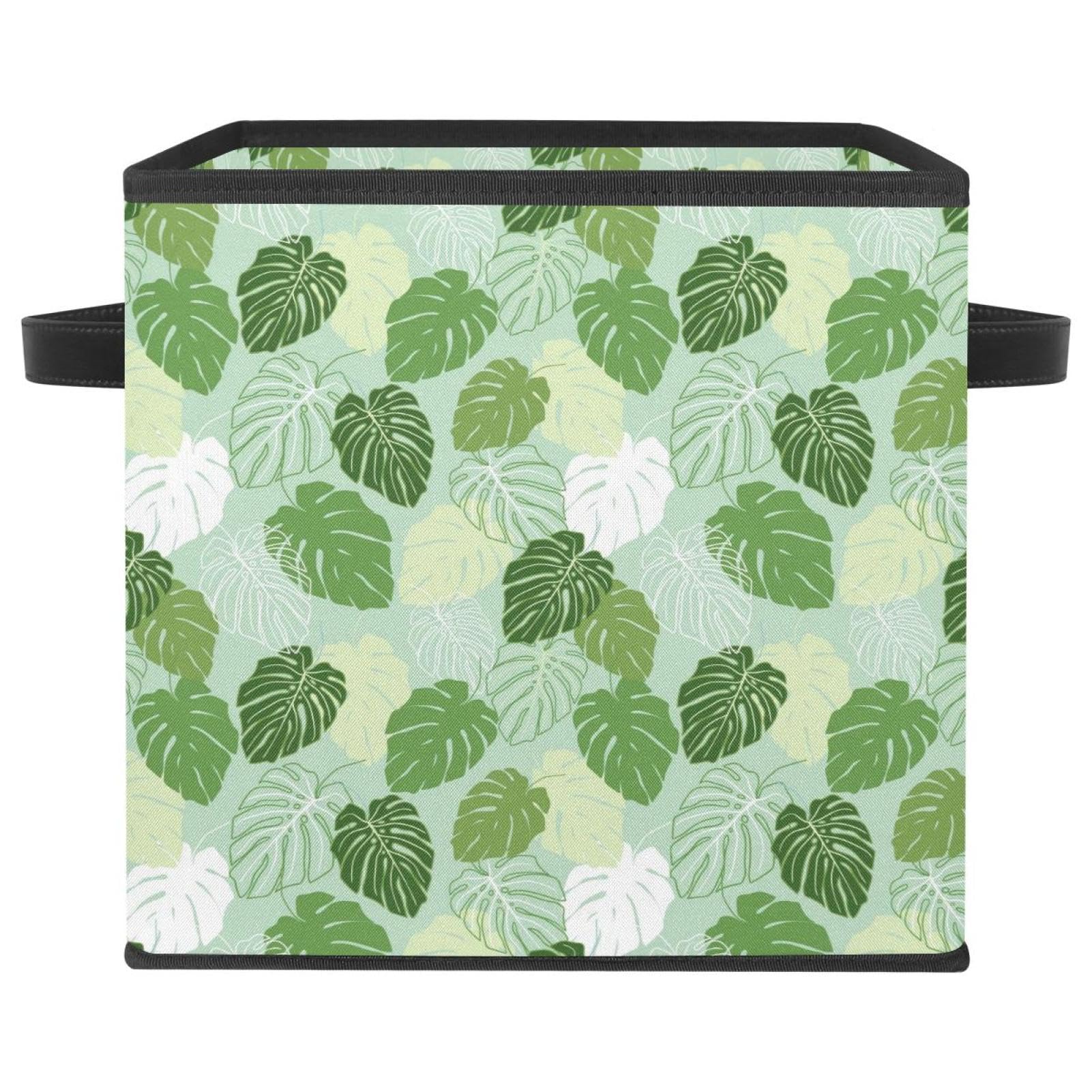 Panier de rangement en tissu avec poignées idéal pour jouets de chambre enfant