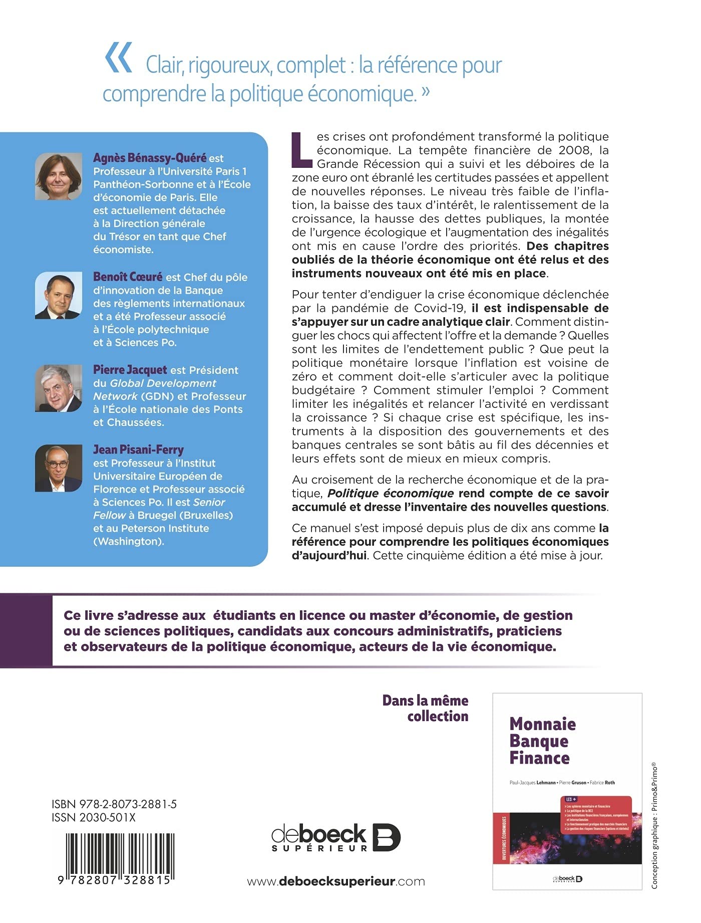Politique économique