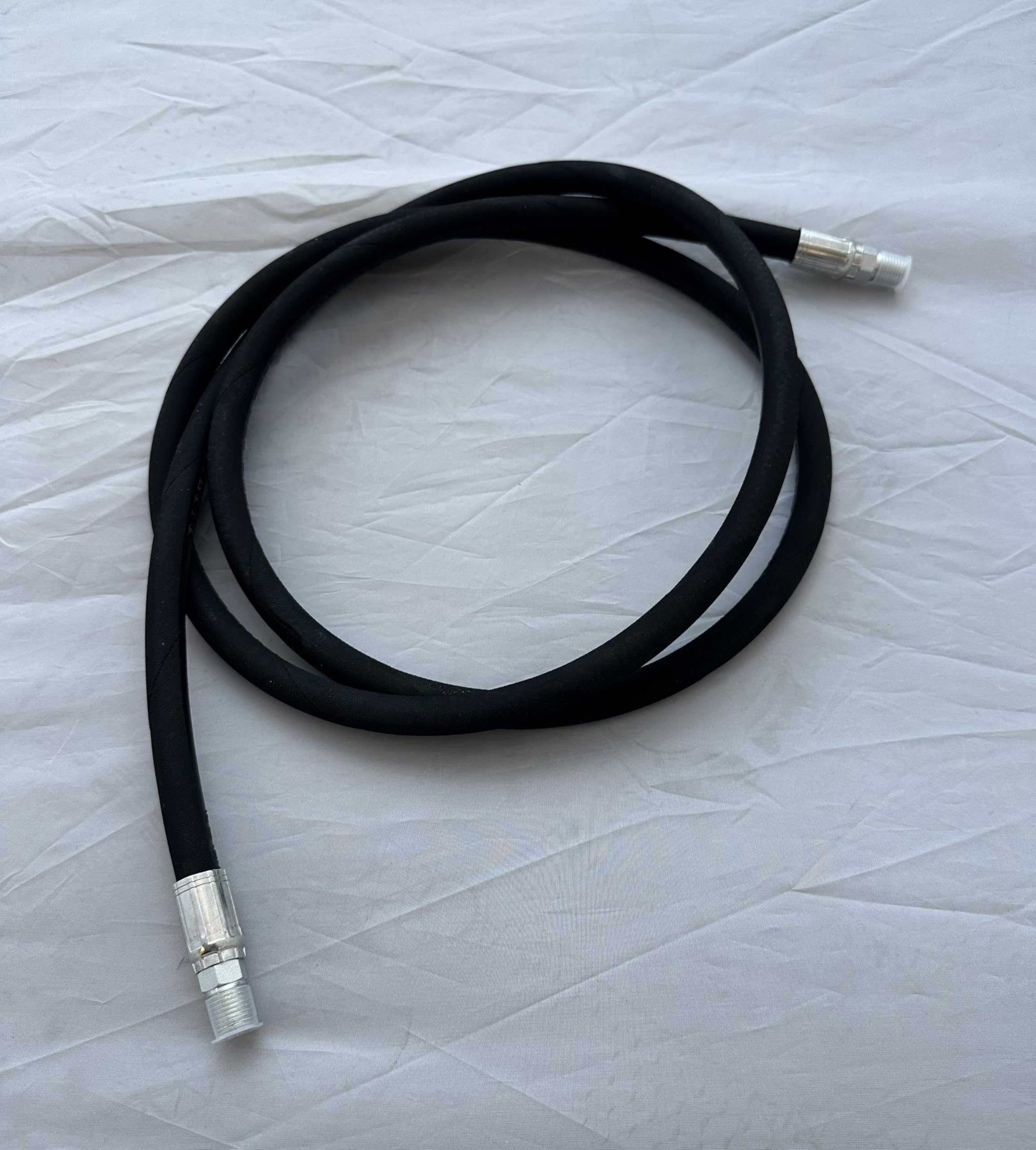 1/4” x 48” Two Wire Hydraulic Assembly / 04 NPTF Male Pipe Rigids