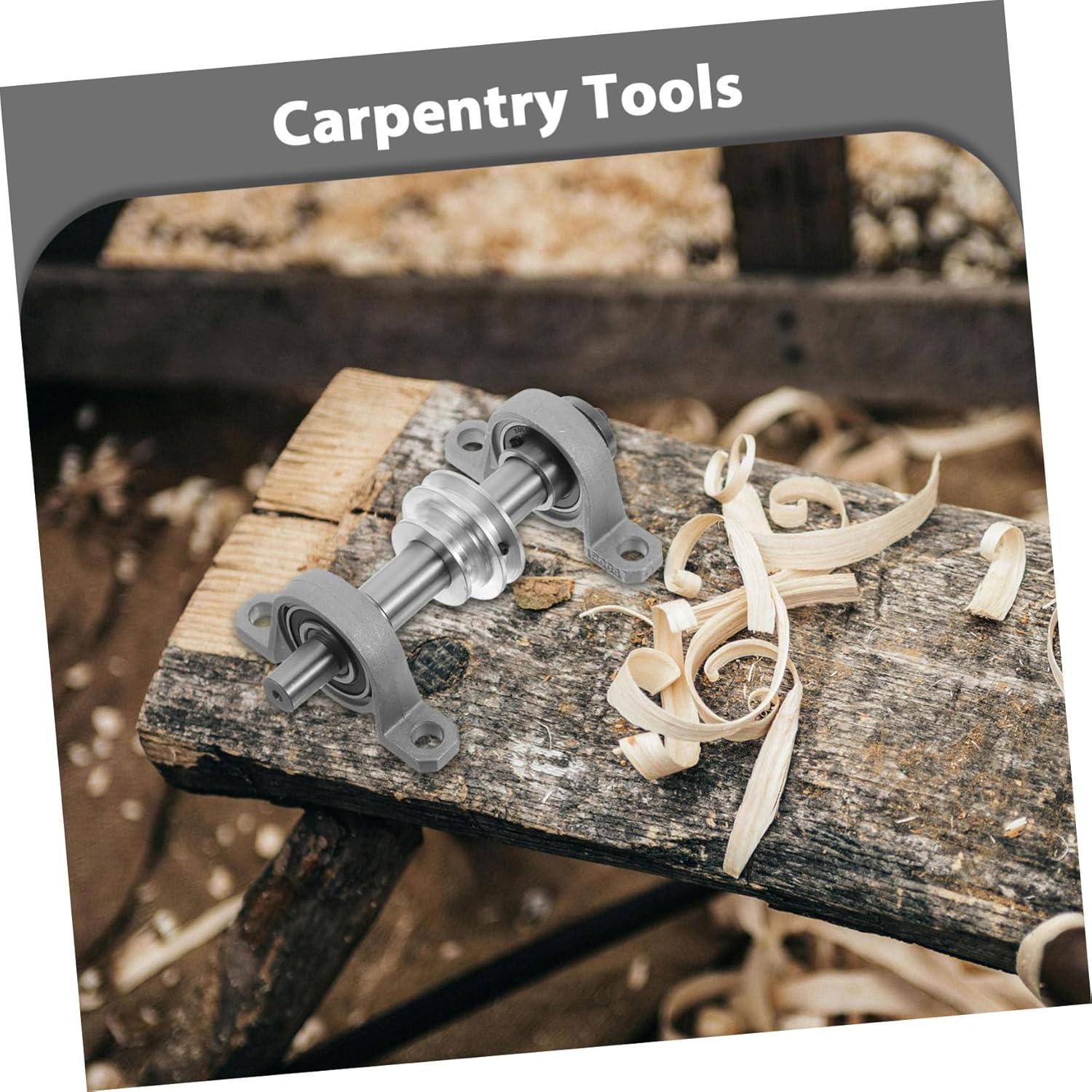 Bearing Seat Pulley Bench for Cutting Machine Spindle Chuck Lathe Accessories Diy Woodworking Tools