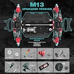 Hosim 1/14 Sans pinceau RC Voitures pour adultes 80KMH, 2 3S 2600mAh Batteries Lipo, rapide RC Camions 4x4 Tous Terrain Hors Route Télécommande Voiture Imperméable Monster Truck Buggy High Speed Court Course Truck
