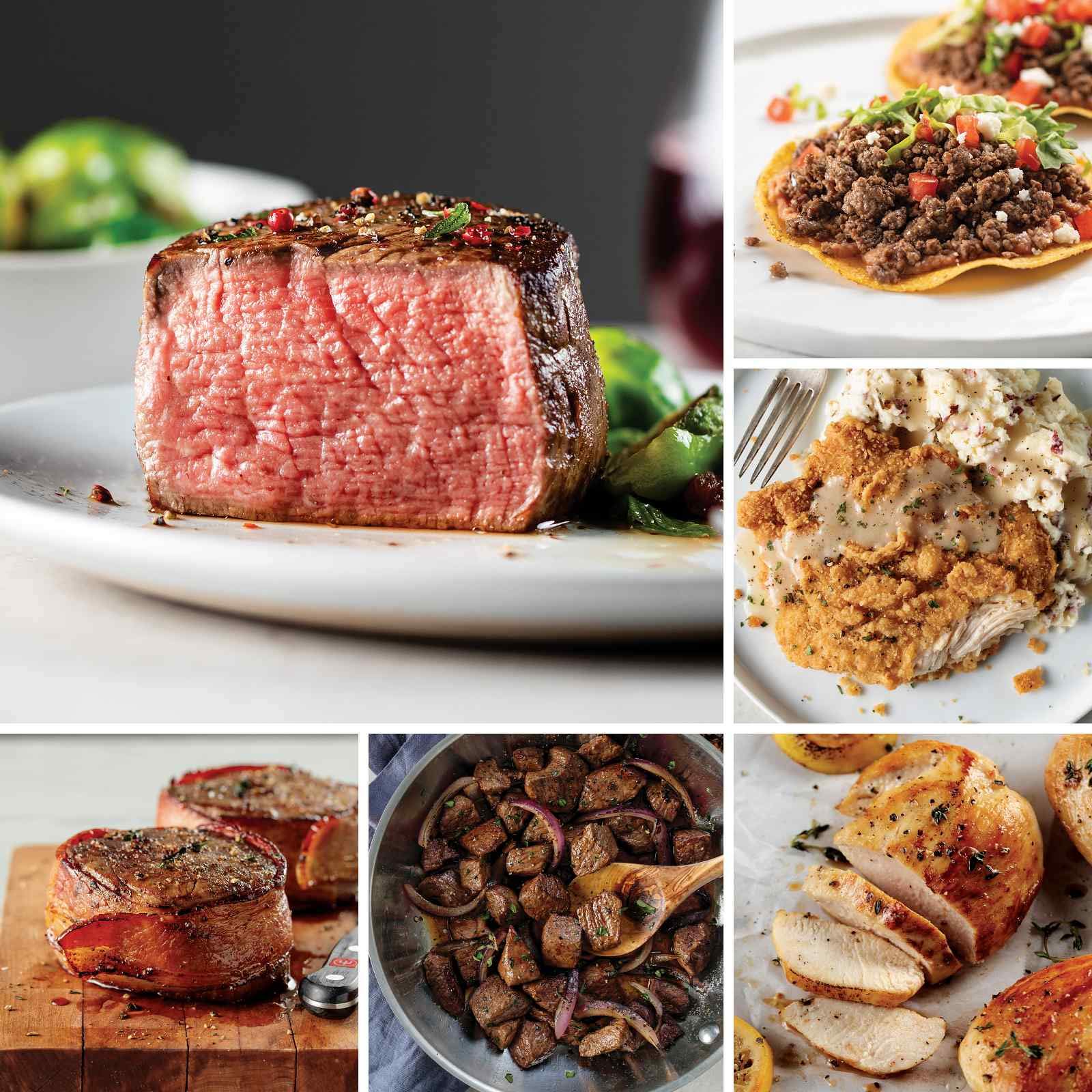 Buy Family Grilling Assortment from Omaha Steaks (Butcher's Cut Filet