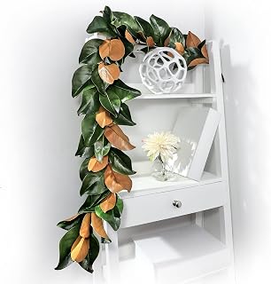 Eva New Magnolia Leaf Garland 55" Green