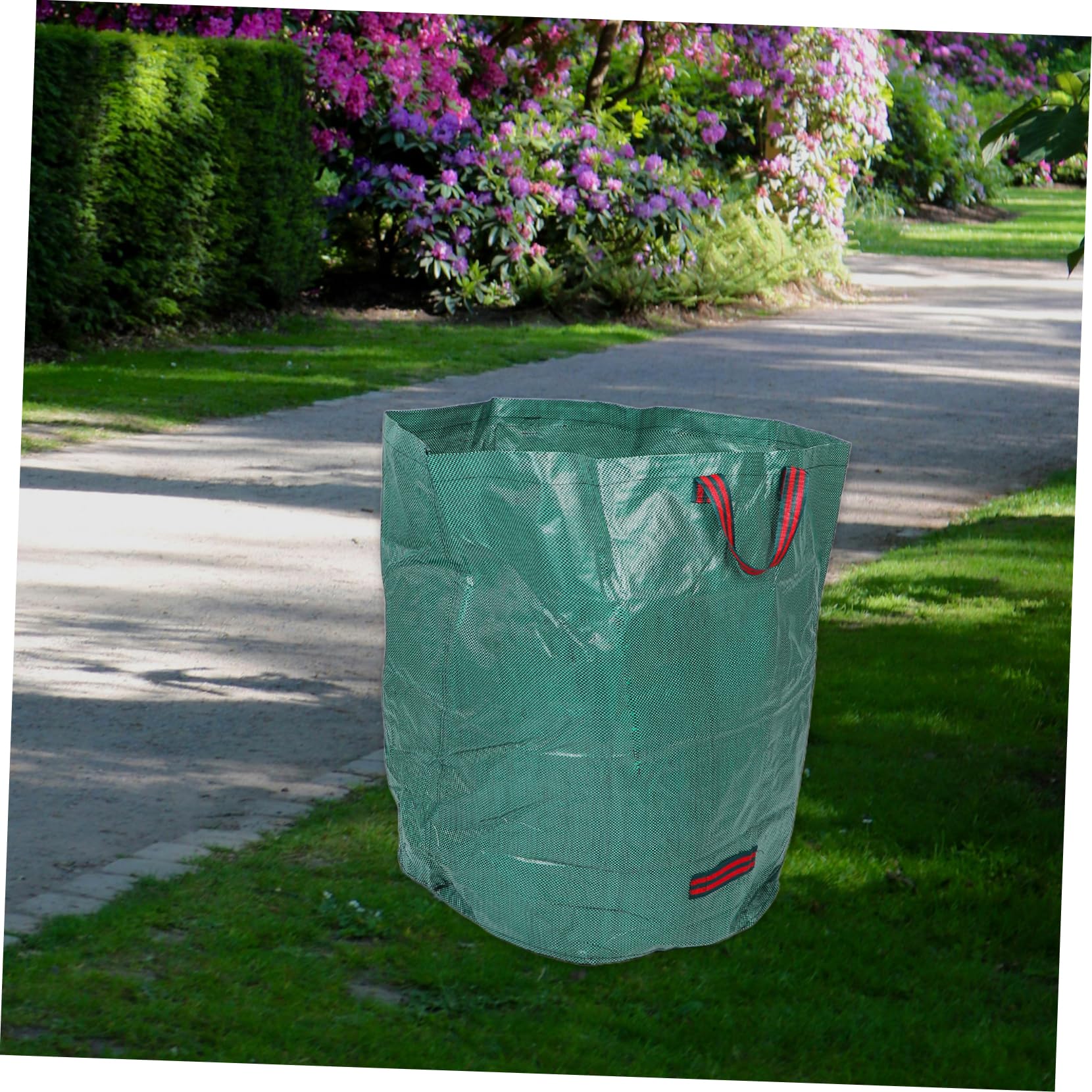 Bolsa para Residuos de Jardinería Reutilizable, Plegable, Verde, Gran