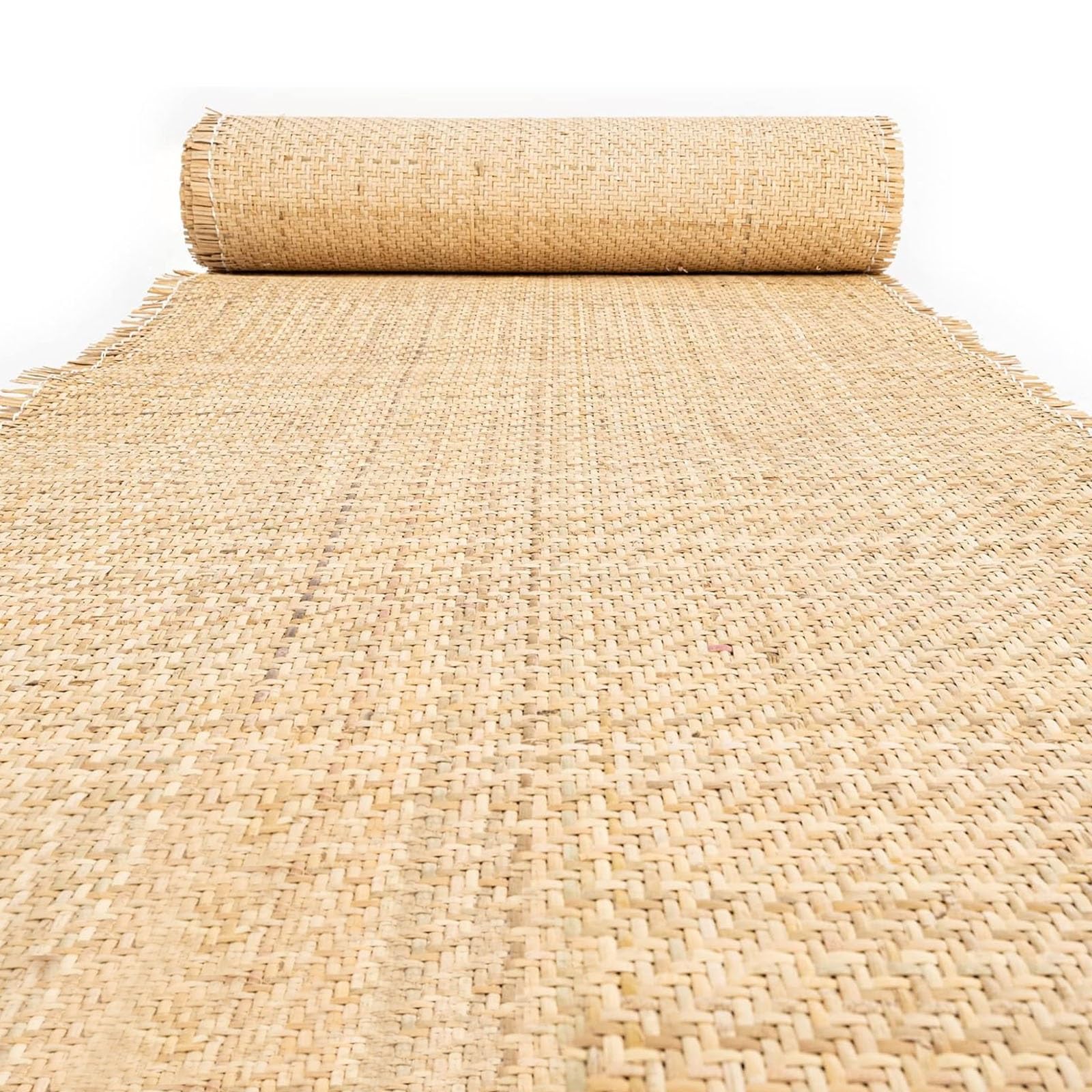 Rotolo Di Tessuto In Rattan Naturale Per Riparazione Sedie - Paglia Di Vienna, Cannage, Larghezze Multiple - Foto 3
