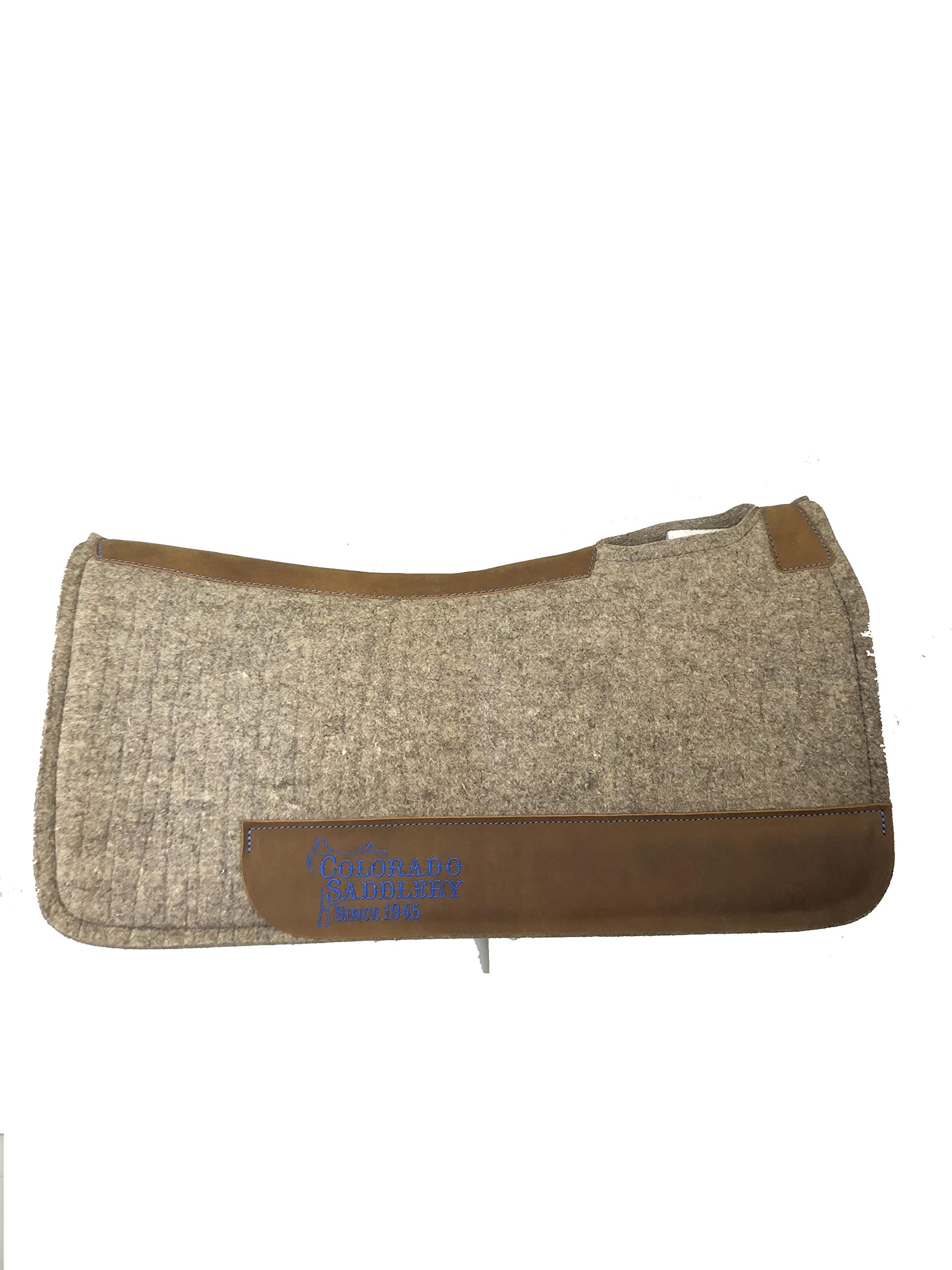 The Colorado Saddlery HZ Company Saddle Pad, Natural Beige
