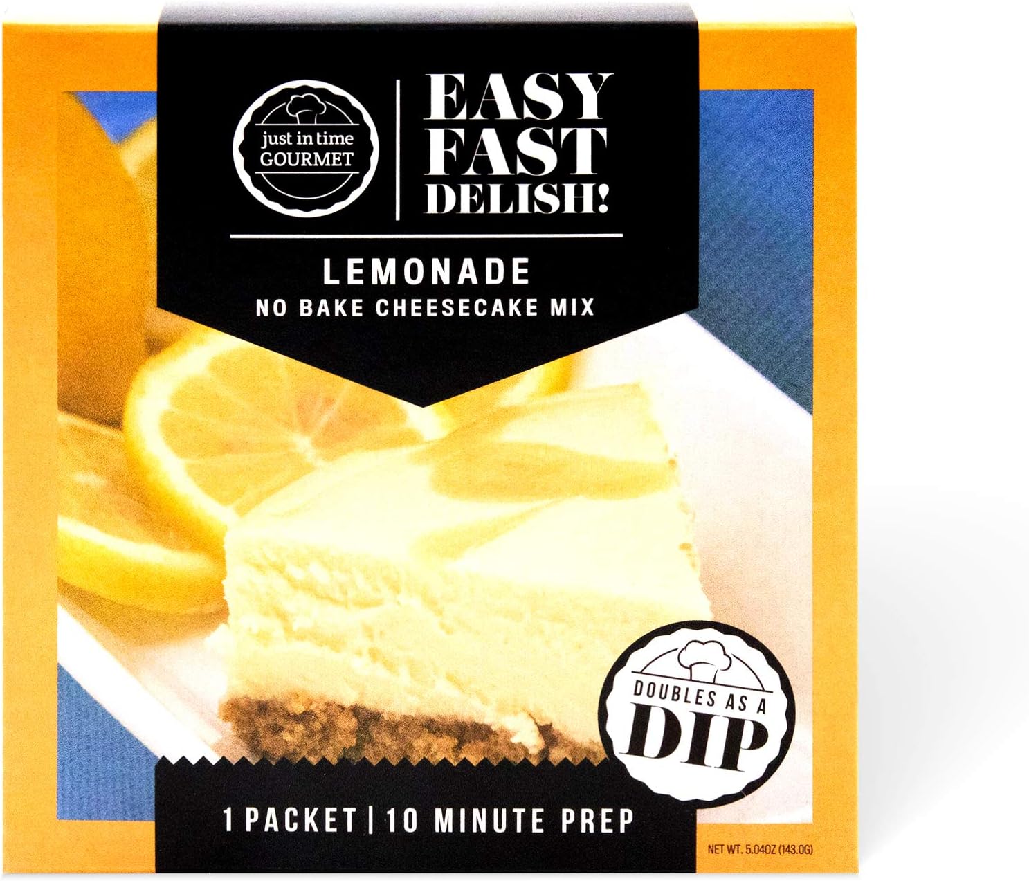 - Just In Time Gourmet Lemonade Cheesecake Mix (1 mix in box)