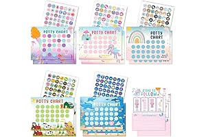 Potty Sticker Chart for Girls: Make Potty Training Fun!
