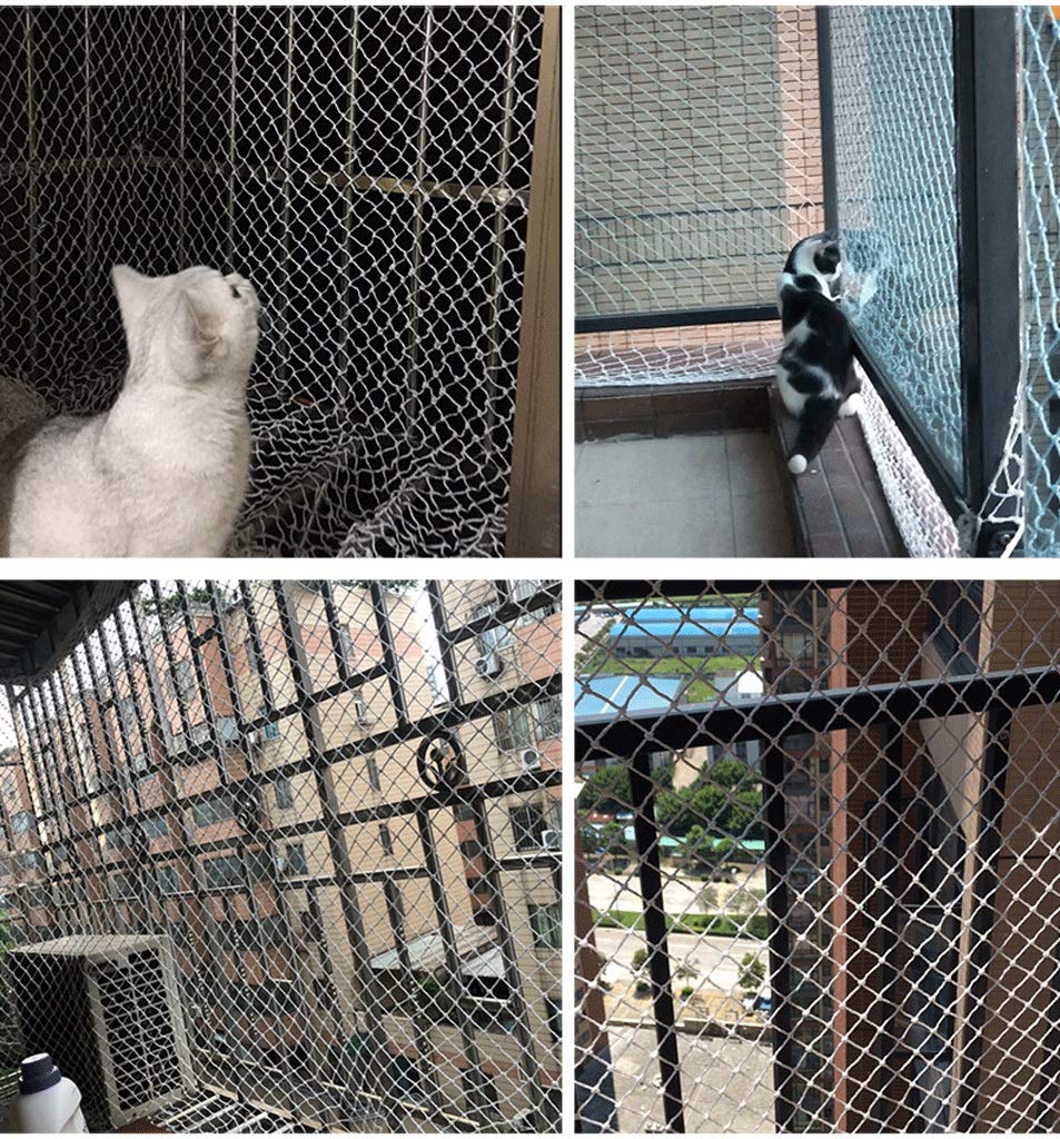 Protective net Safety Protection, Climbing Rope car, Cargo Trailer Decoration, Children's Decorative net, pet Climbing net, Children's Indoor Walking Protective net (Size : 1x6m)