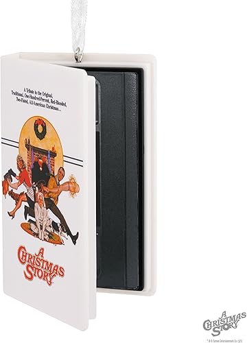 Miniatura 6 de Hallmark A Christmas Story - Estuche de video retro para casete de Navidad, adorno navideño