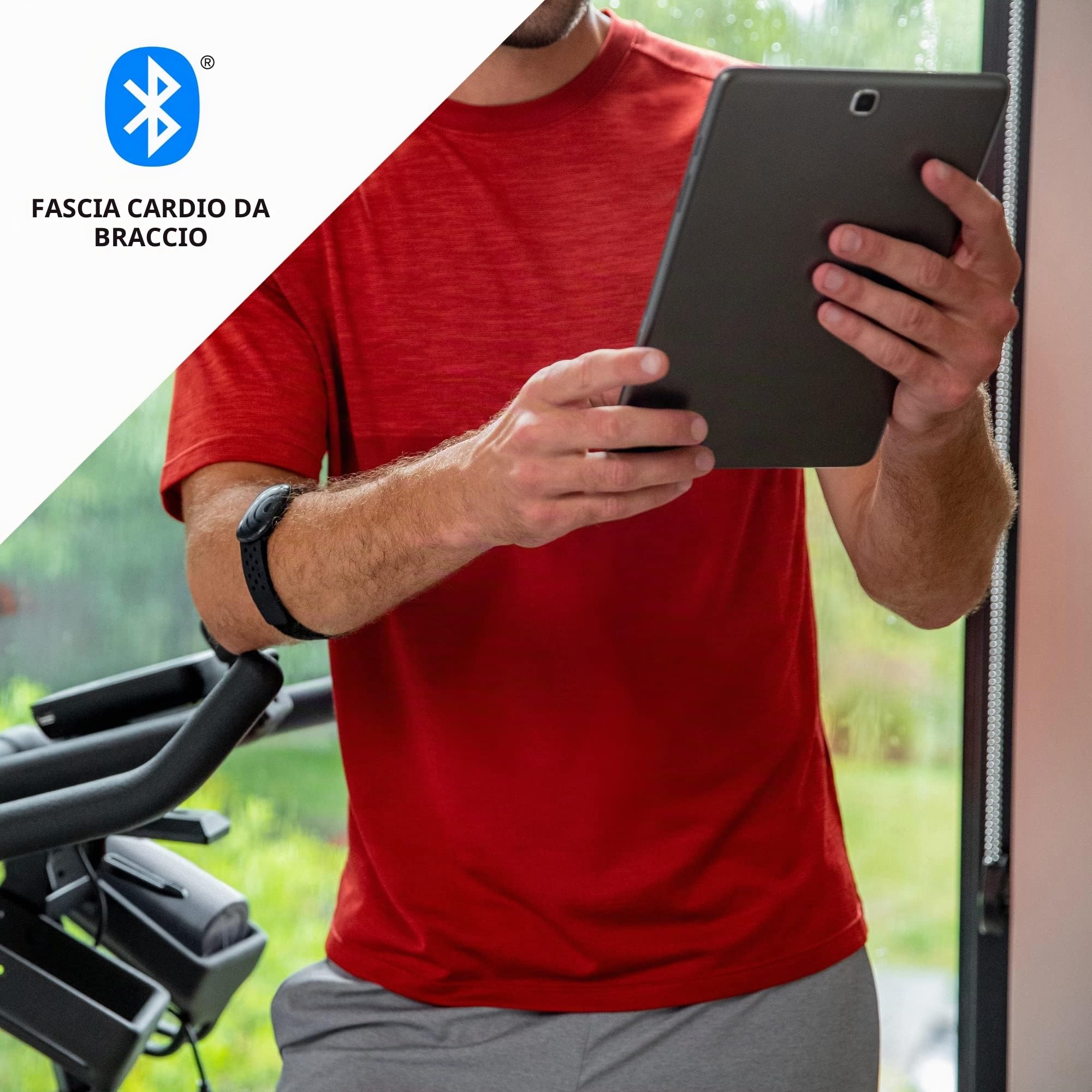 Schwinn Speedbike IC8 con Bluetooth, bici indoor con resistenza magnetica, regolazione resistenza di 100 volte con display digitale, compatibile con Zwift App, pedali a scatto SPD, max. portata 150 kg
