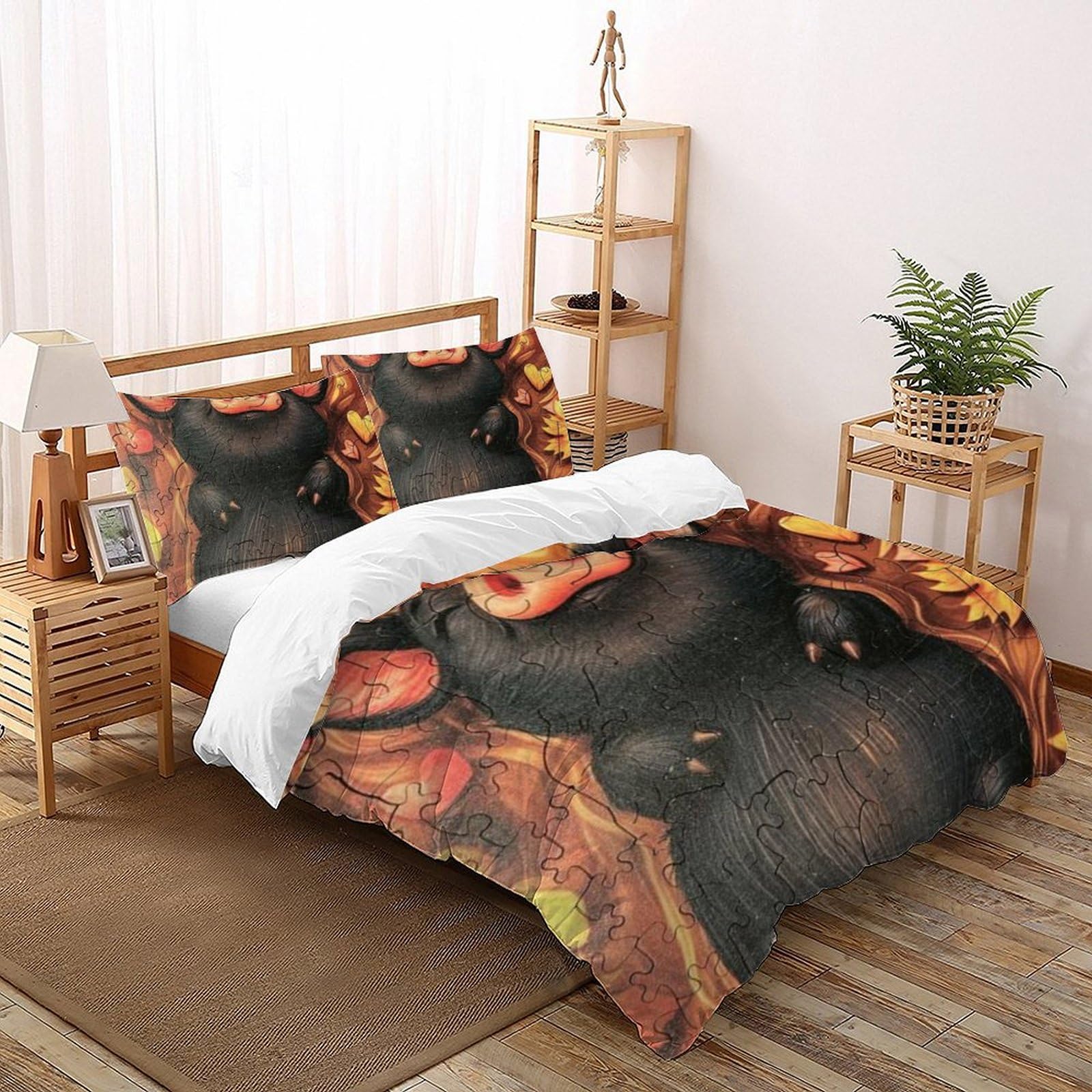 Parure de lit cochon imprimé 3D pour transformer la chambre des enfants en ferme ludique