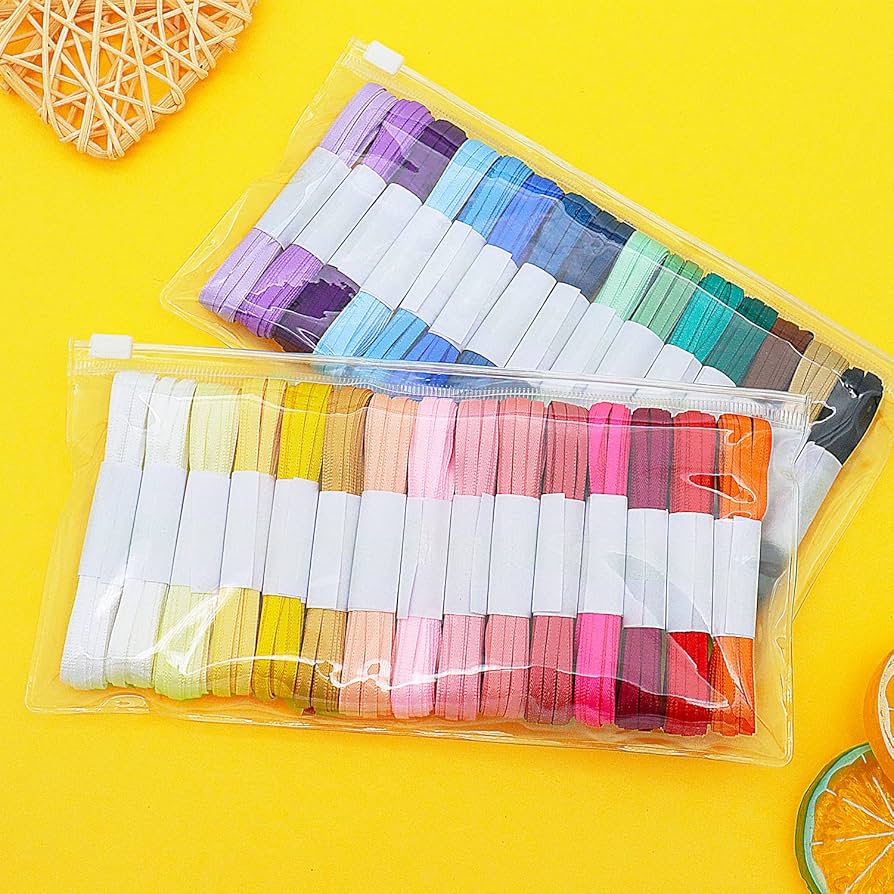 Amazon.co.jp: Payevxo 3mmリボン サテン 30色各5mセット 両面