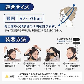 いびき防止グッズ いびき対策 顎固定サポーター 口呼吸防止 鼻呼吸促進 楽天市場】防止 改善 顎固定サポーター いびき防止 子供 キッズ