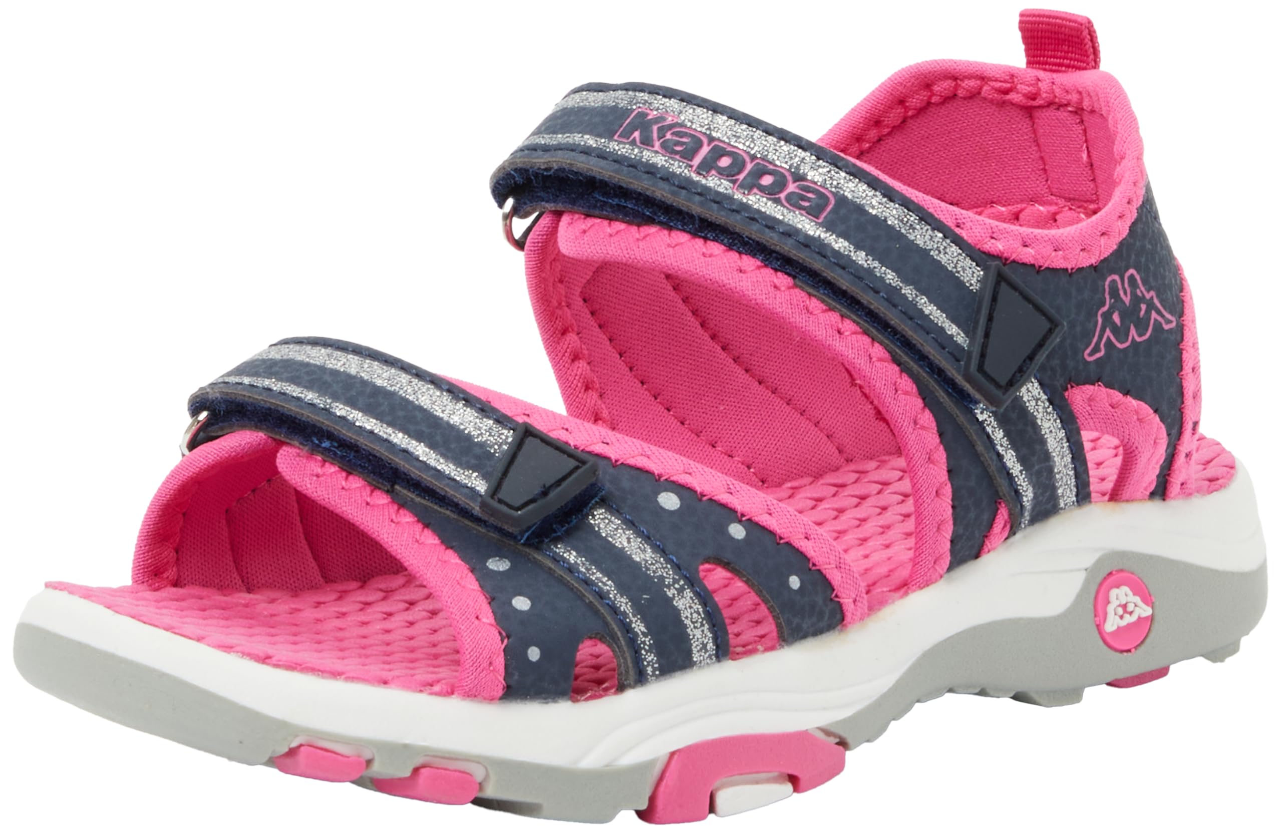 Supremo - Kappa 95K0023001 Sandals, Navy-Pink, 35 EU
