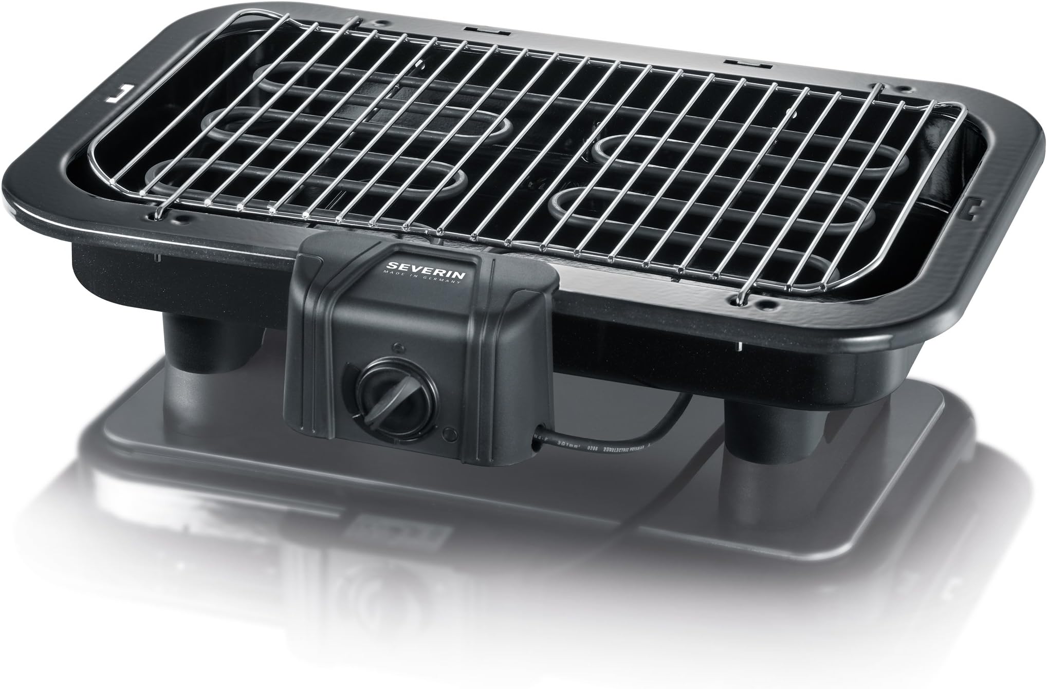 Severin PG 2790 Electric Barbecue Grill, 2500 Watt, Black