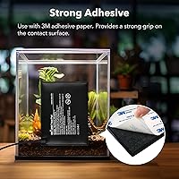 Vista 6 de BN-LINK Almohadilla térmica duradera para reptiles de 6 x 8 pulgadas con termostato digital debajo del tanque, calentador de terrario, juego