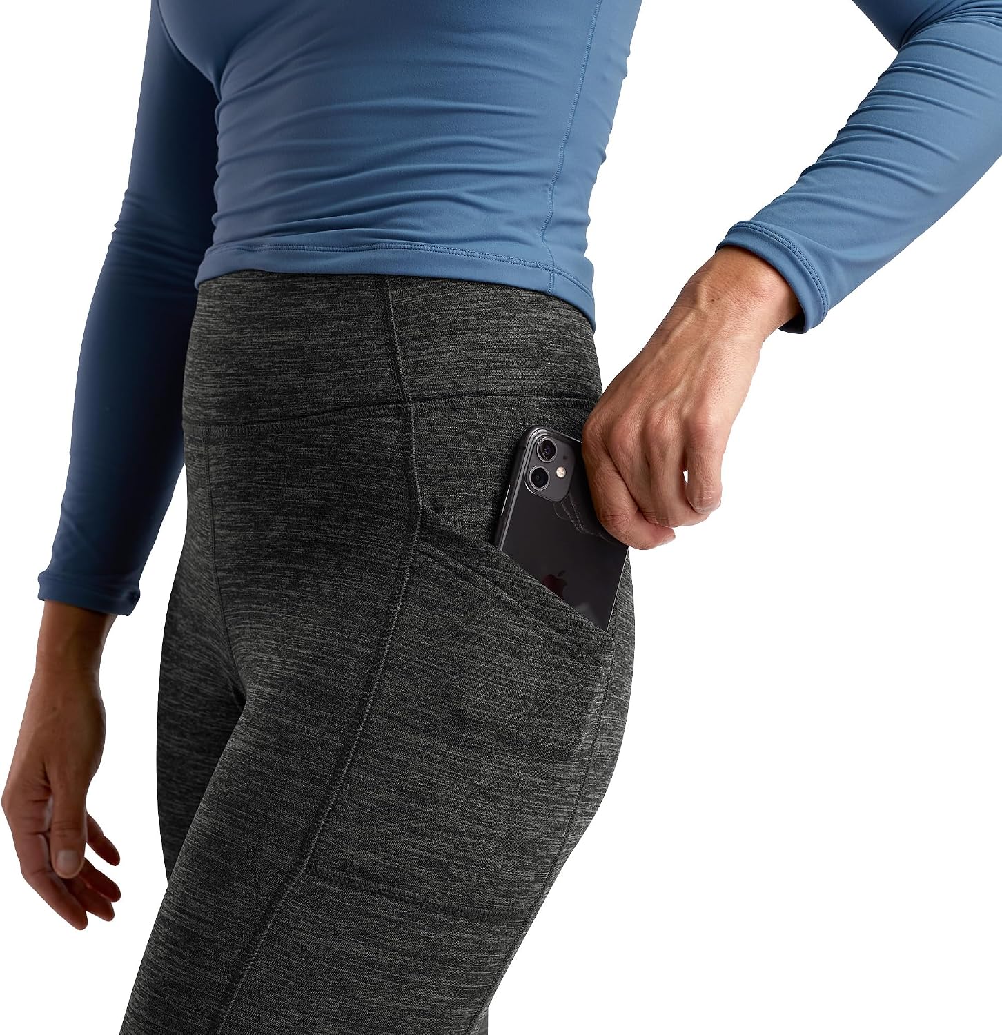 Title Nine Crash Tight – Women’s Fleece-Lined Winter Leggings with Thermaplush™ & Wind Resistance