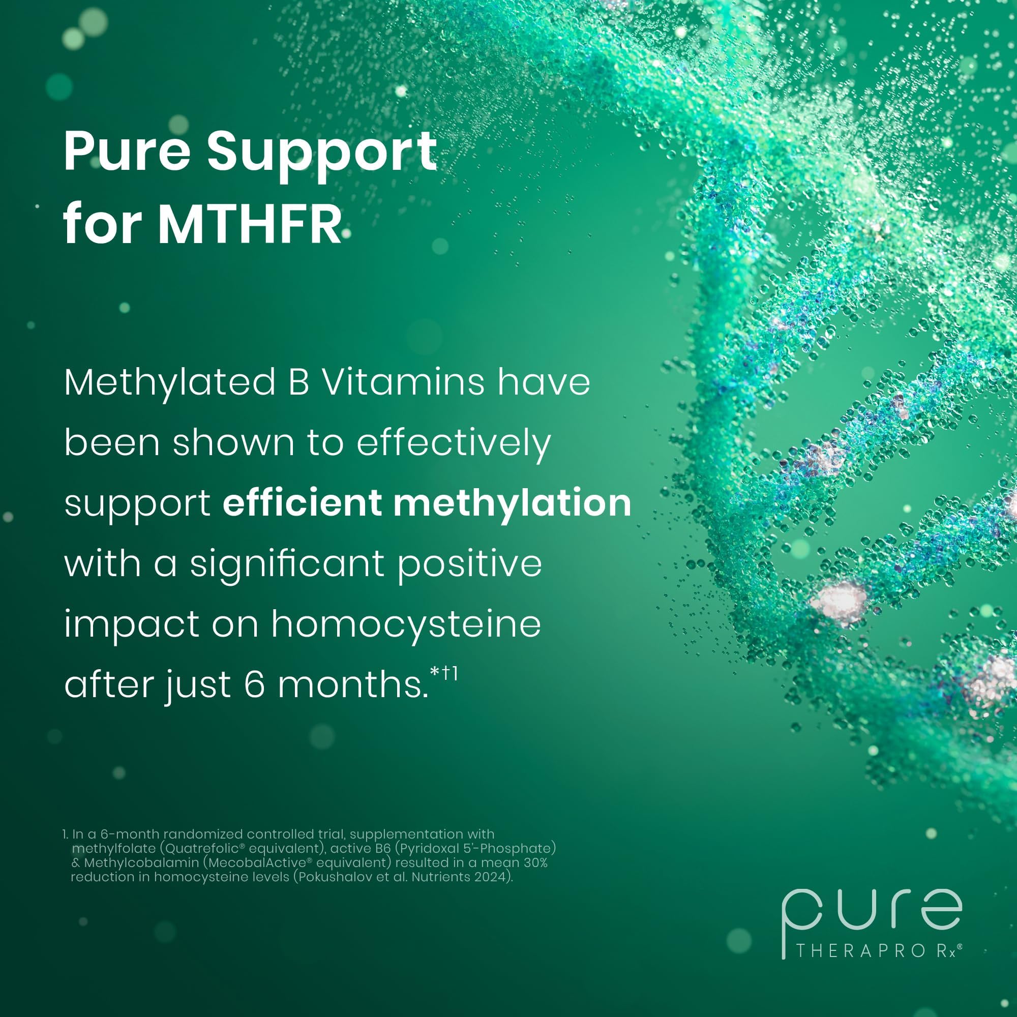 Pure Therapro Rx Methyl Active B, Vitamin B Complex, 120 Capsules — Amazon image 6