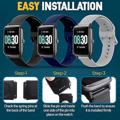 Miniatura 4 de Correas de repuesto compatibles con ID205l ID205G ID205 ID205U ID205S, compatible con reloj inteligente