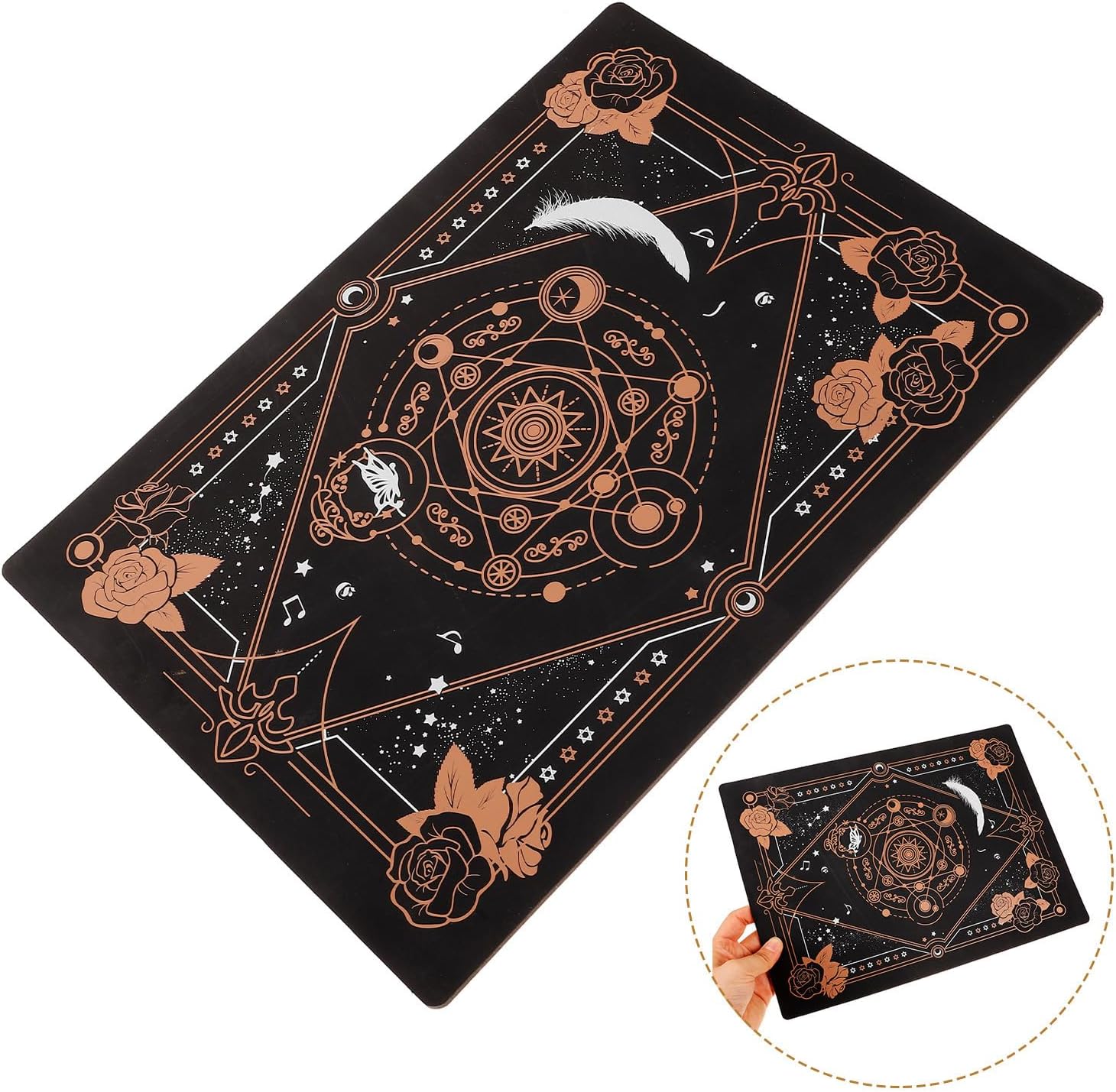 A4 Cutting Mat Double-Sided PVC Craft Engraving Pad for Sewing and Paper Cutting Pink for Hobby and Art Projects