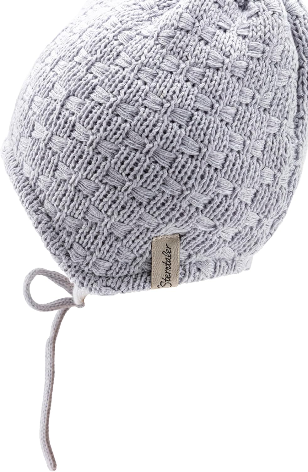 Knit Hat Bows, Silver
