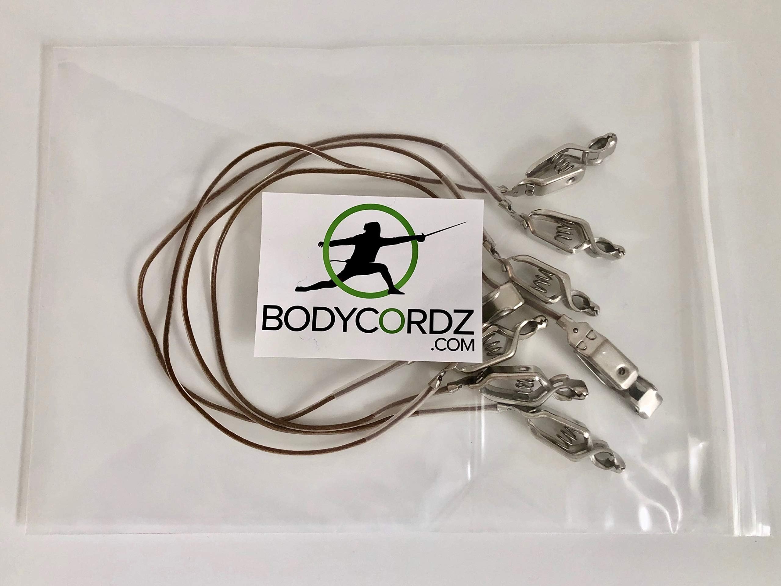 Fencing Mask Cord for Saber and Foil, 4 Cords per Package