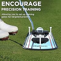 Vista 7 de KINGTOP Espejo de Putting de Golf - Ayudas de Entrenamiento de Alineación de Putting para Consistencia y Precisión - Ideal para Práctica