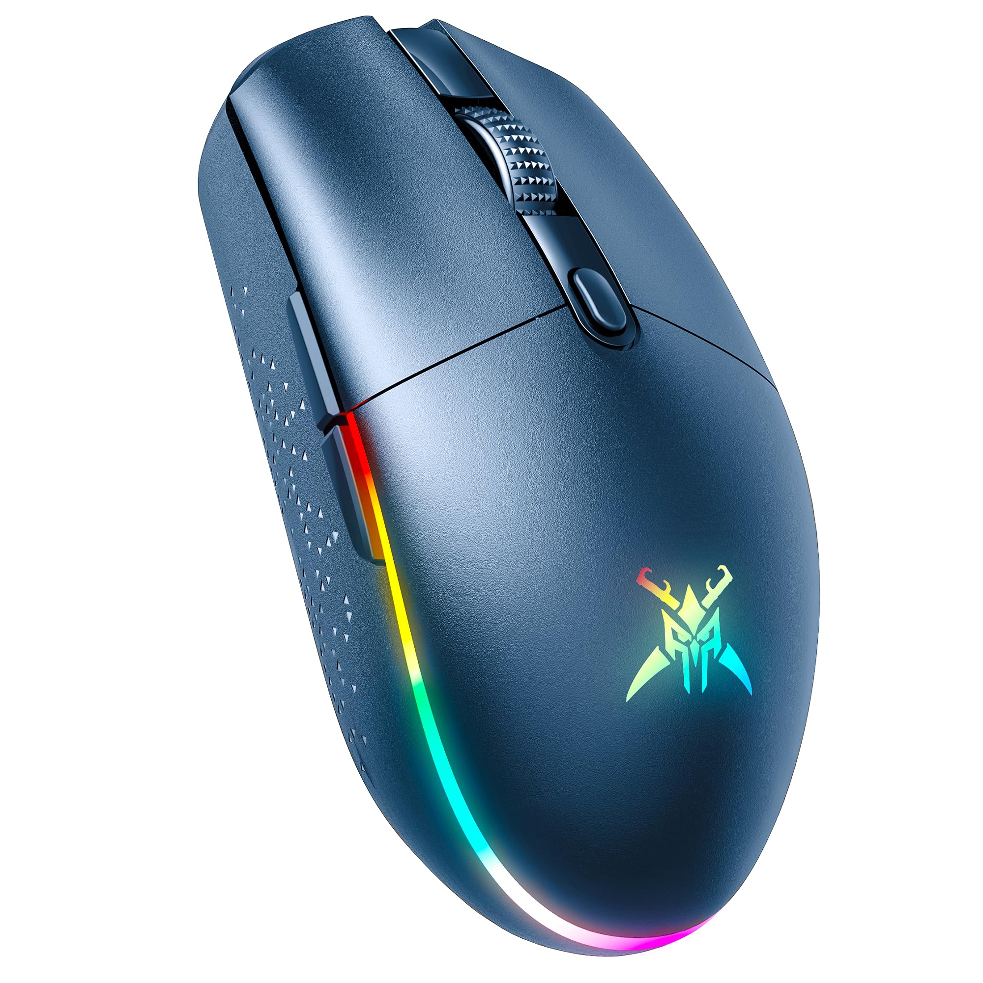 TECKNET Wireless Mouse for Laptop, Mini 2.4G Cordless Mouse Portable Computer Mouse Need Battery, 2000 DPI 3 Adjustment Levels, USB Nano Receiver, Wireless Mice for Women Kids Boy Girl (Purple)