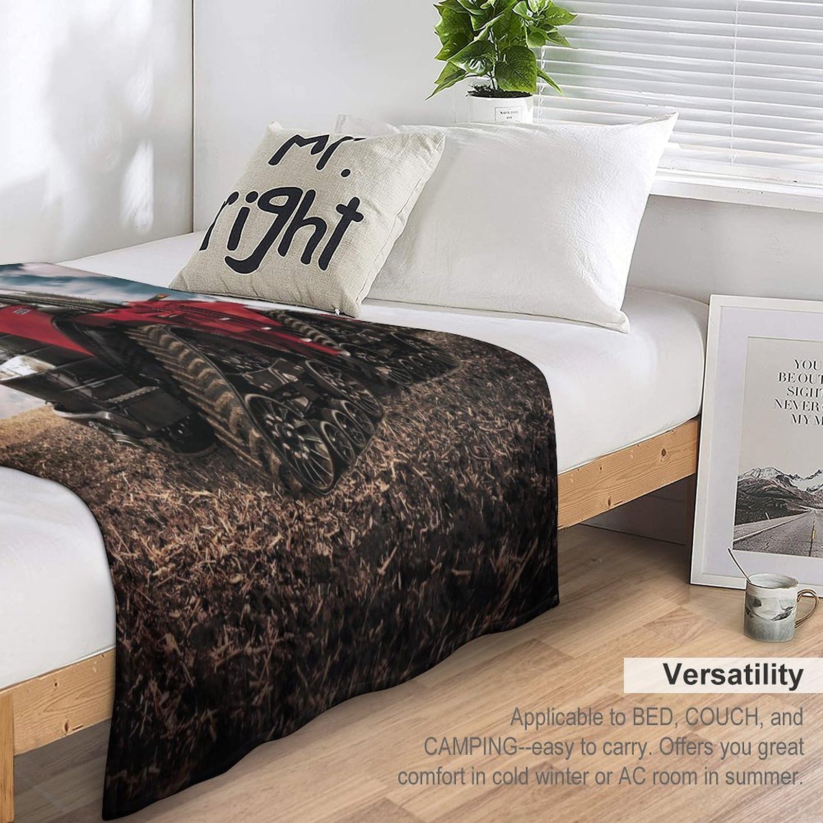 Flannel Wolldecke 150×200cm, Weich & Komfort, Wohndecke, Sofadecke