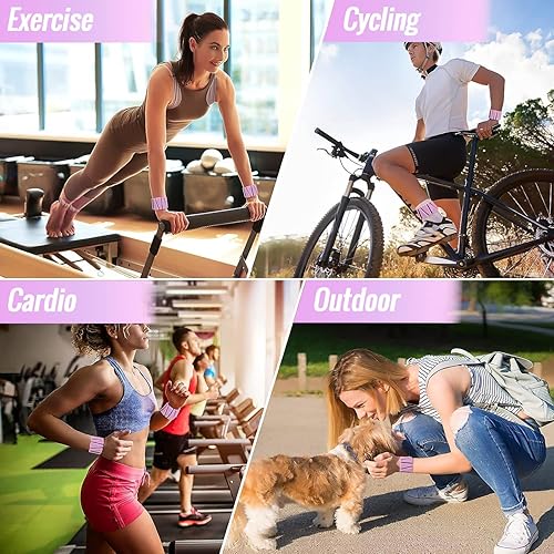 Miniatura 7 de Bear Grips Pesas de muñeca y tobillo  Equipo de gimnasio en casa, correas de entrenamiento para hombres y mujeres, equipo de entrenamiento, pesas