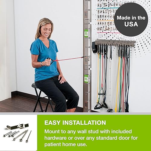 Miniatura 8 de Web Slide Riel único, acero inoxidable, perfecto para calentamientos dinámicos, crossfit, estiramiento y fortalecimiento de fuerza, equipo de