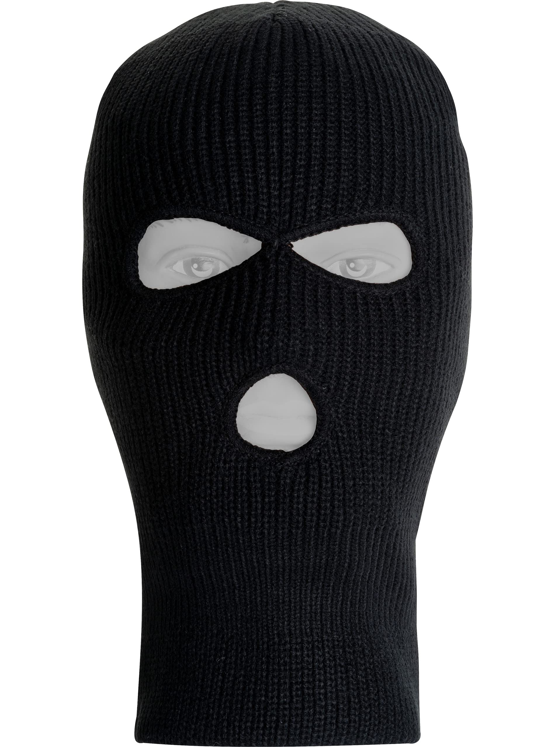 JACK PYKE Thinsulate Thermal Three Hole Balaclava Black