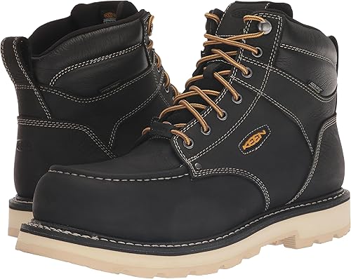Miniatura 7 de KEEN Utility Cincinnati - Botas de trabajo resistentes al agua con punta compuesta de 6 pulgadas para hombre, tacón de 90 grados