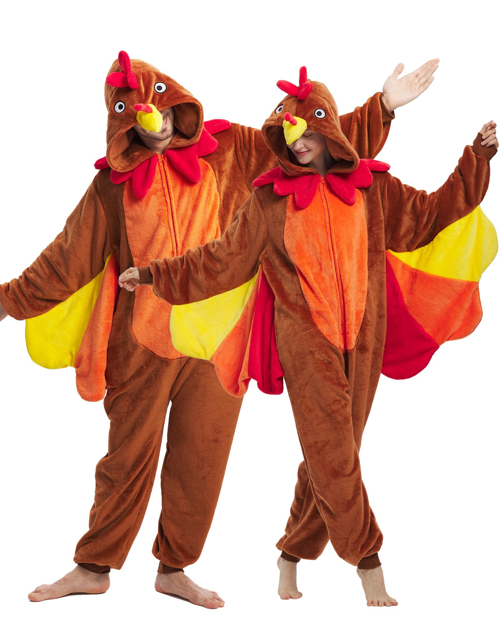 Unisex Adult Onesie Pajamas Animal Cosplay Halloween Costume One Piece Plush Sleepwear Homewear