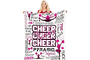 Cheerleading Blanket for Girls, 50''x60''