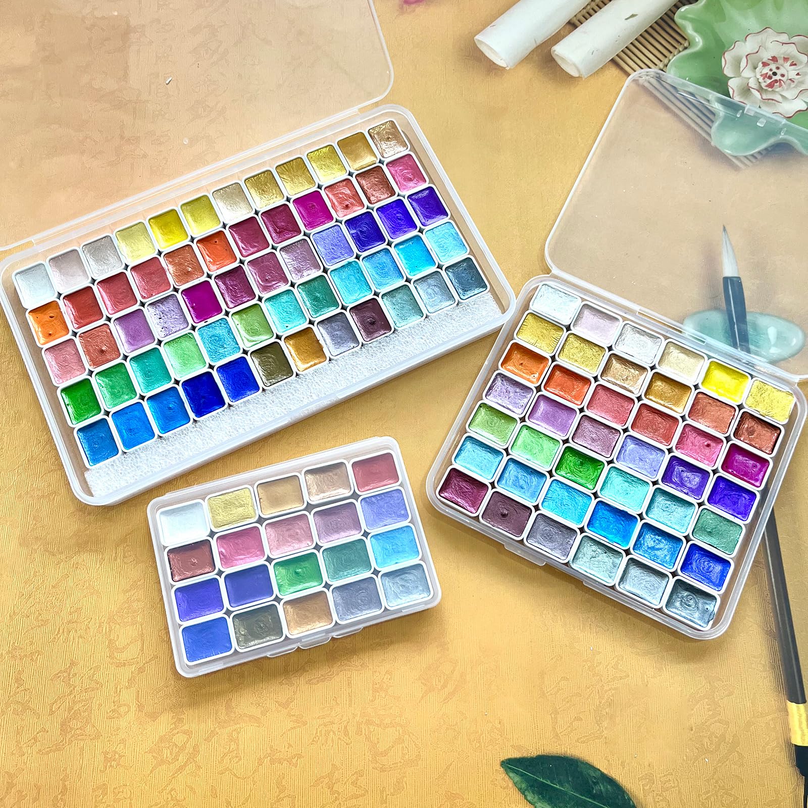 Amazon.co.jp: VOCUE 20/42/60色 水彩絵の具 プロフェッショナル