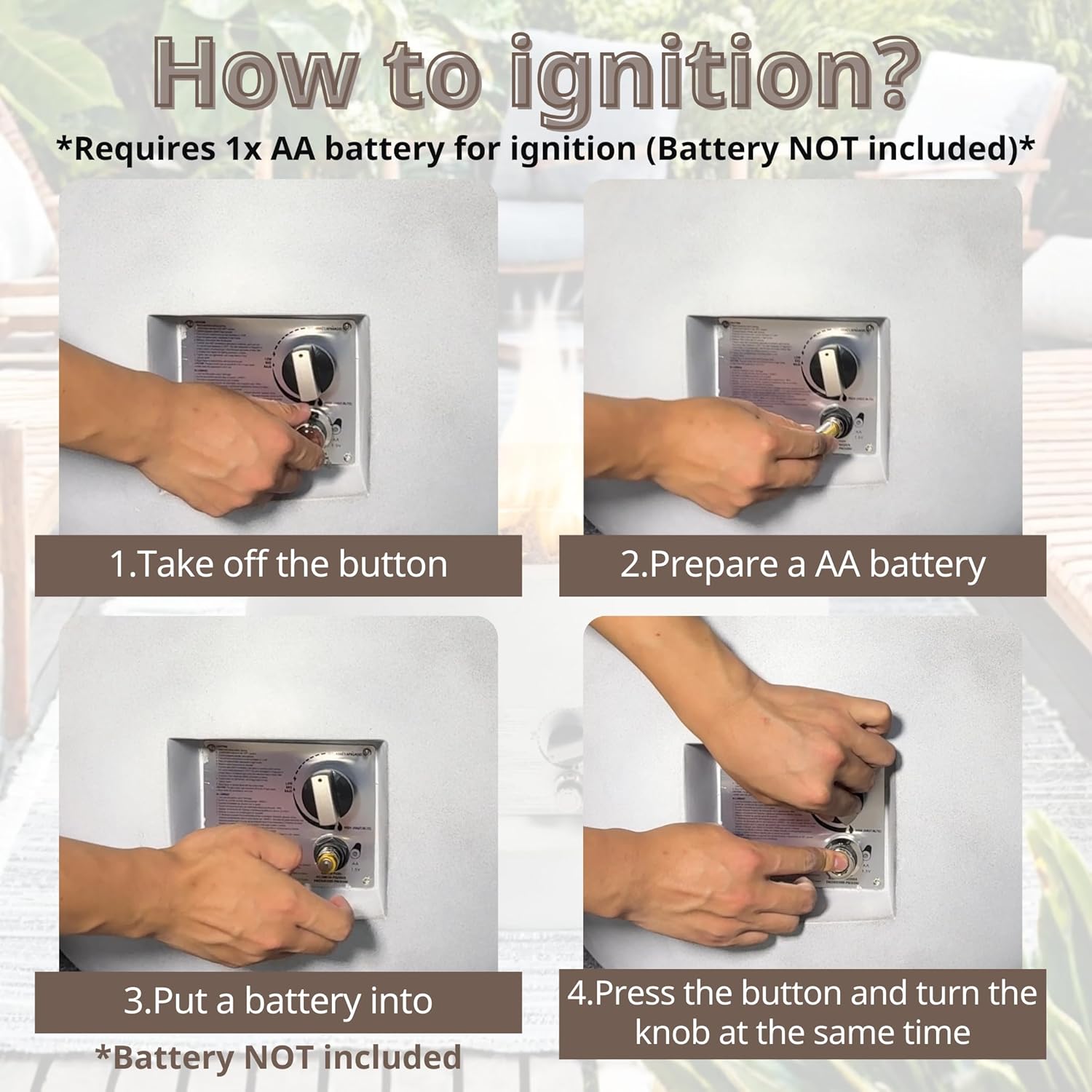 Outdoor Propane Fire Pit Table,Compact Streamlined Modern 20 inch,Round Graphite Base with Waterproof Cover,Free Lava Rocks