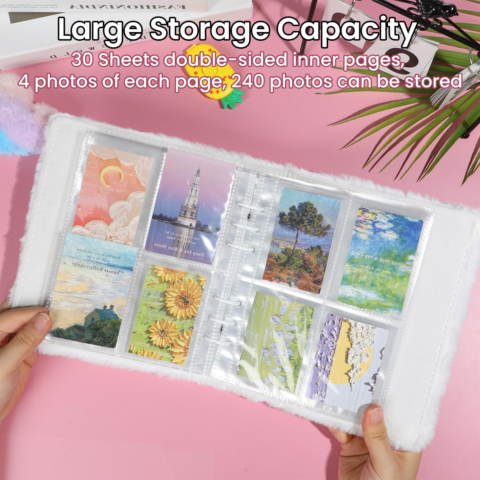 Amazon.com: NEWEST Plush Kpop Photocard Binder with 30PCS