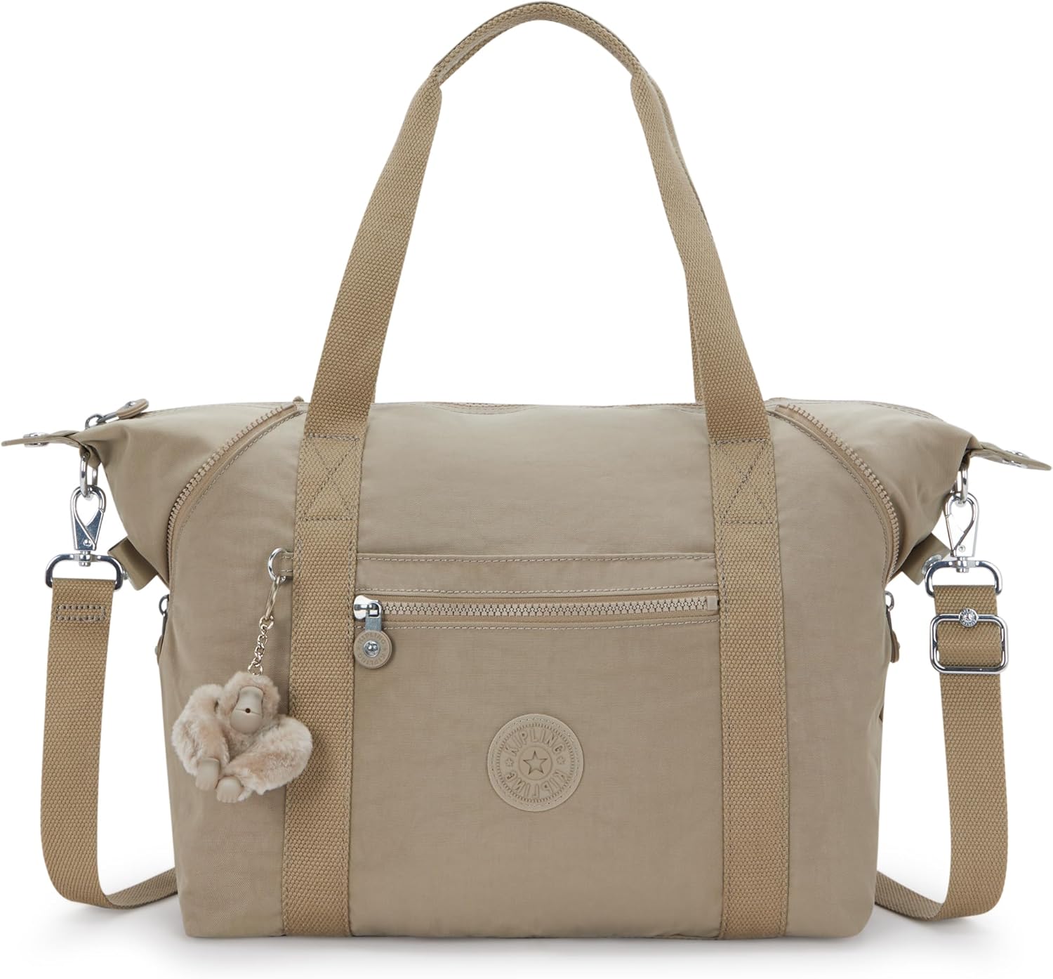 Kipling Women’s Art Tote Bag, Lightweight Weekender, Nylon Travel Handbag