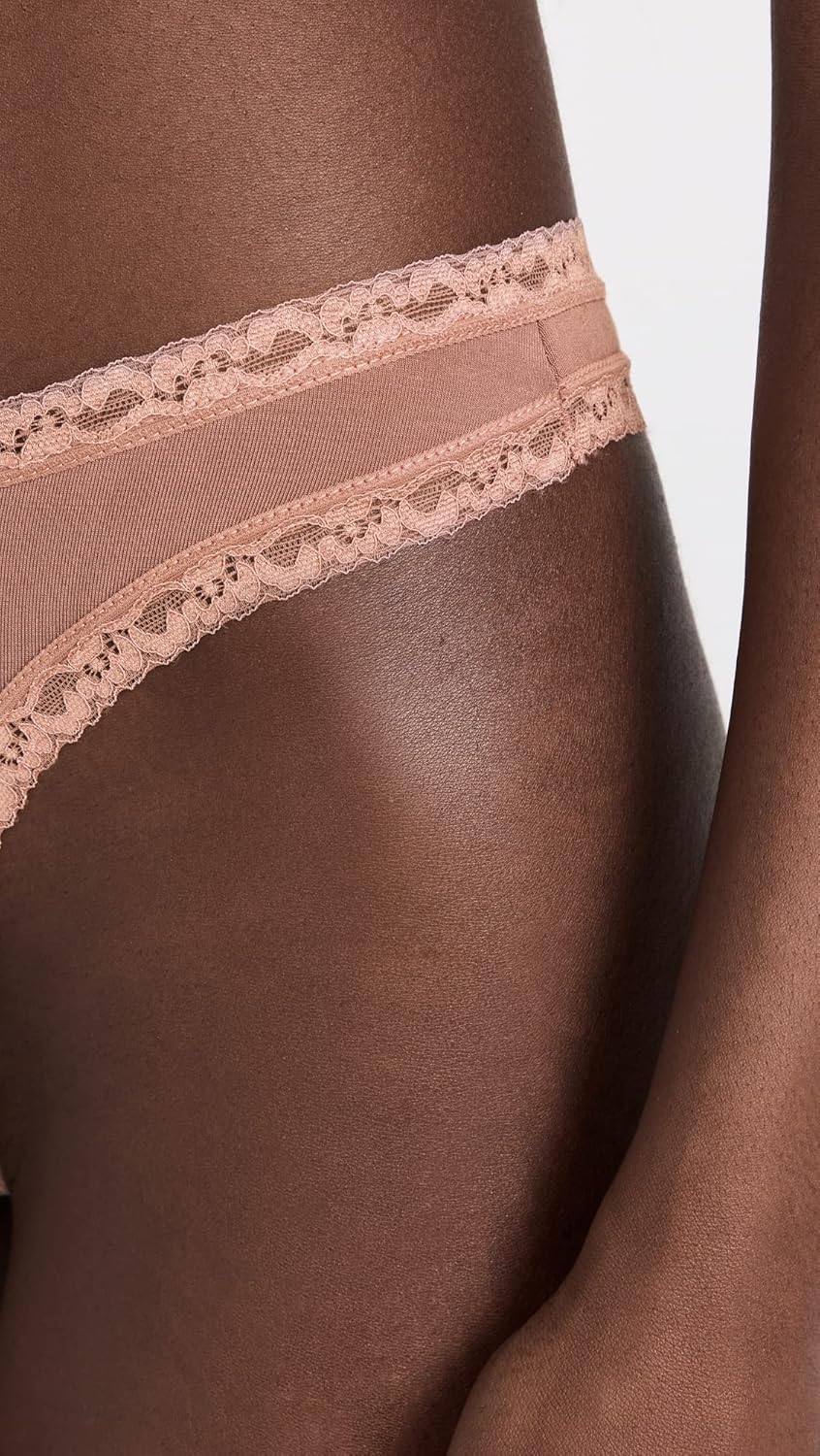 Stripe & Stare Women's Mocha Thong 4 Pack Box - Image 2