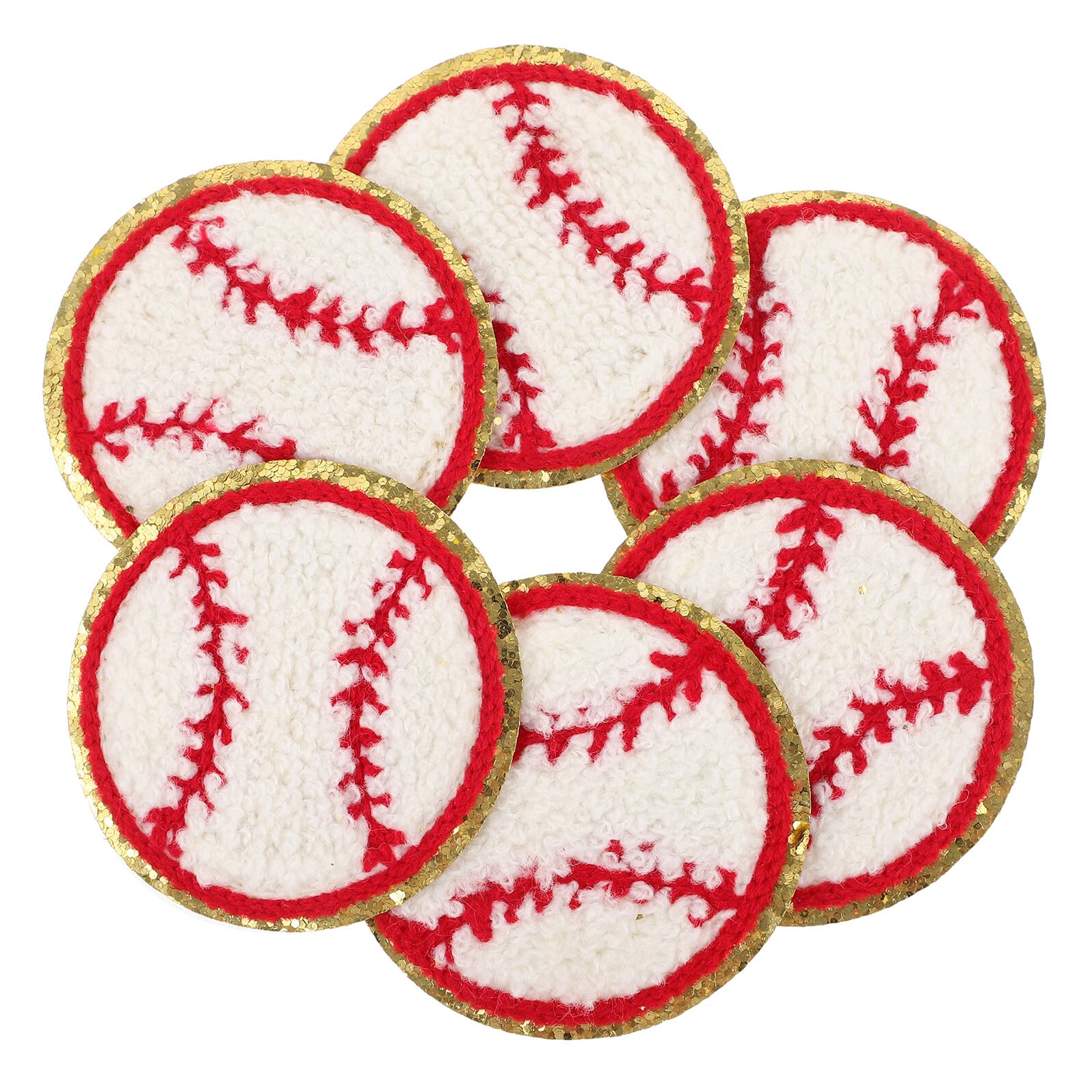 75 Piezas Parche Bordado Béisbol Parche Termoadhesivo Reemplazable para Ropa y Mochilas Parches Decorativos Resistentes y Compactos para Abrigos y Camisetas