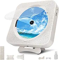 110V-220V, CD Player, Toca CD, Radio CD Player, Display LED, Rádio FM, Alto-Falantes Duplos Integrados, Compatível com Fones de Ouvido