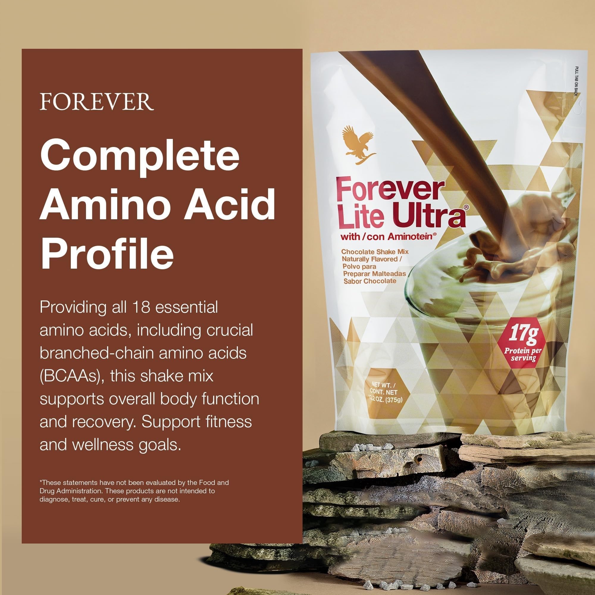 ダイエットサプリ FOREVER LITE amino ultra Amazon.com: Forever Living - Lite Ultra Chocolate Protein Shake