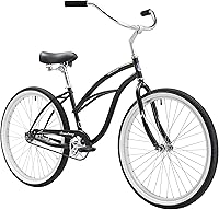 Vista 27 de Sixthreezero Urban Lady Beach Cruiser - Bicicleta híbrida de 3 velocidades para mujer