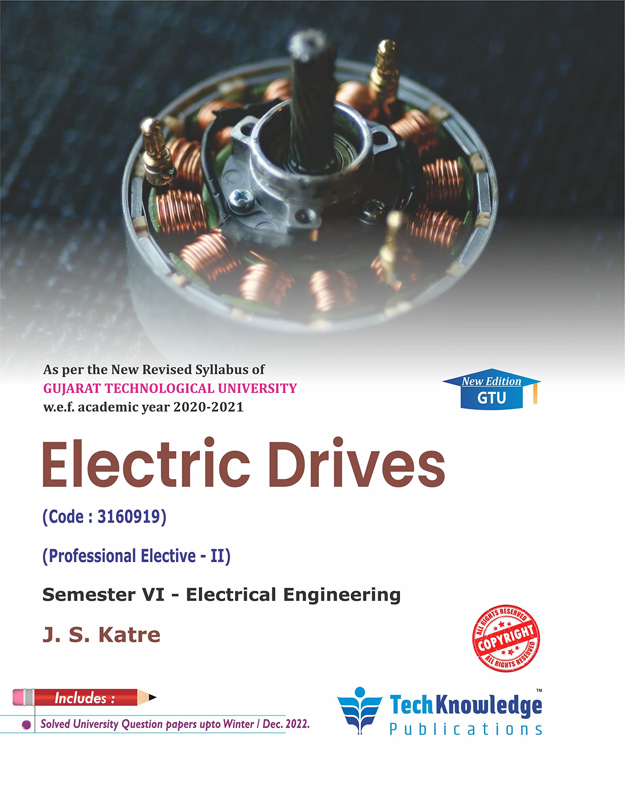 Electric Drives For GTU B.E. Electrical Engineering Sem 6