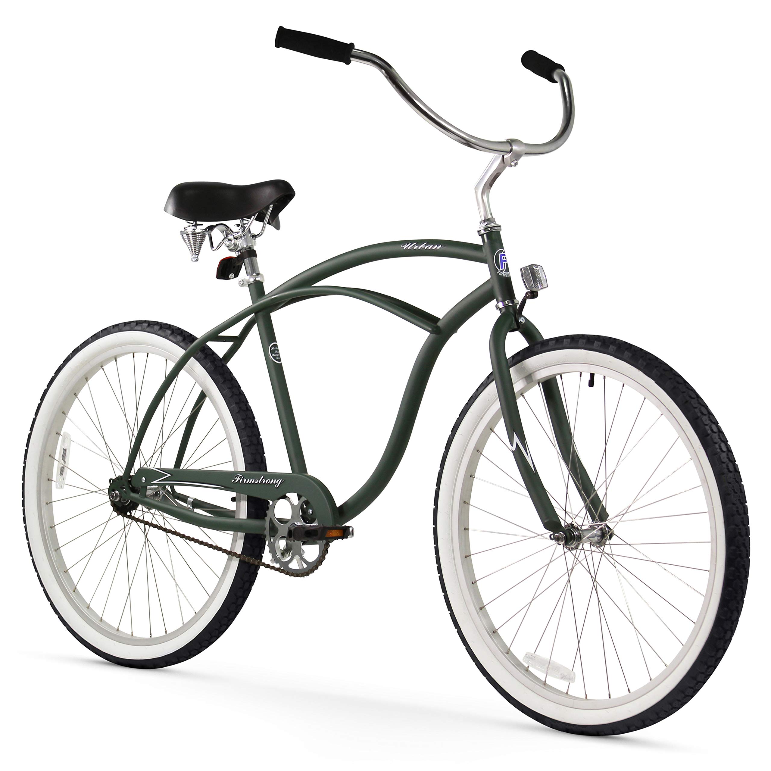 Firmstrong Urban Man Single Speed Beach Cruiser Bicycle